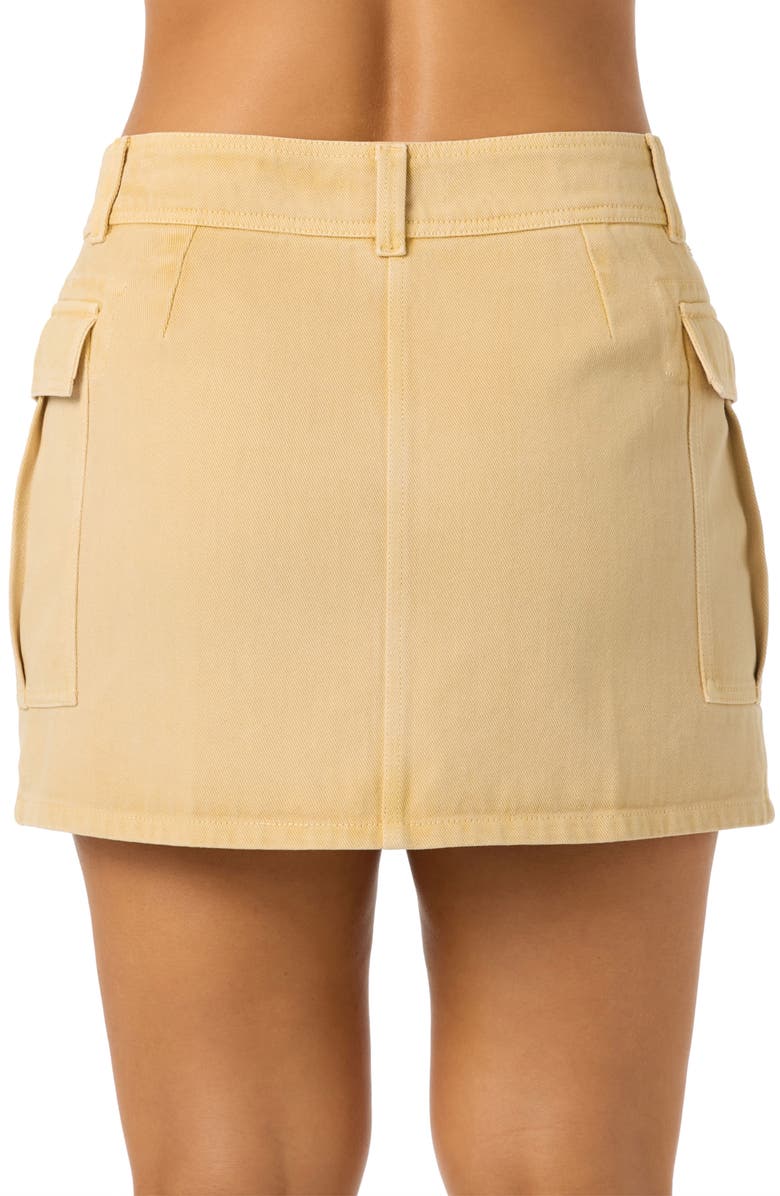 O'Neill Stella Cargo Miniskirt, Alternate, color, Warm Sand