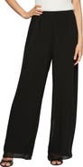 Alex Evenings Chiffon Palazzo Pants