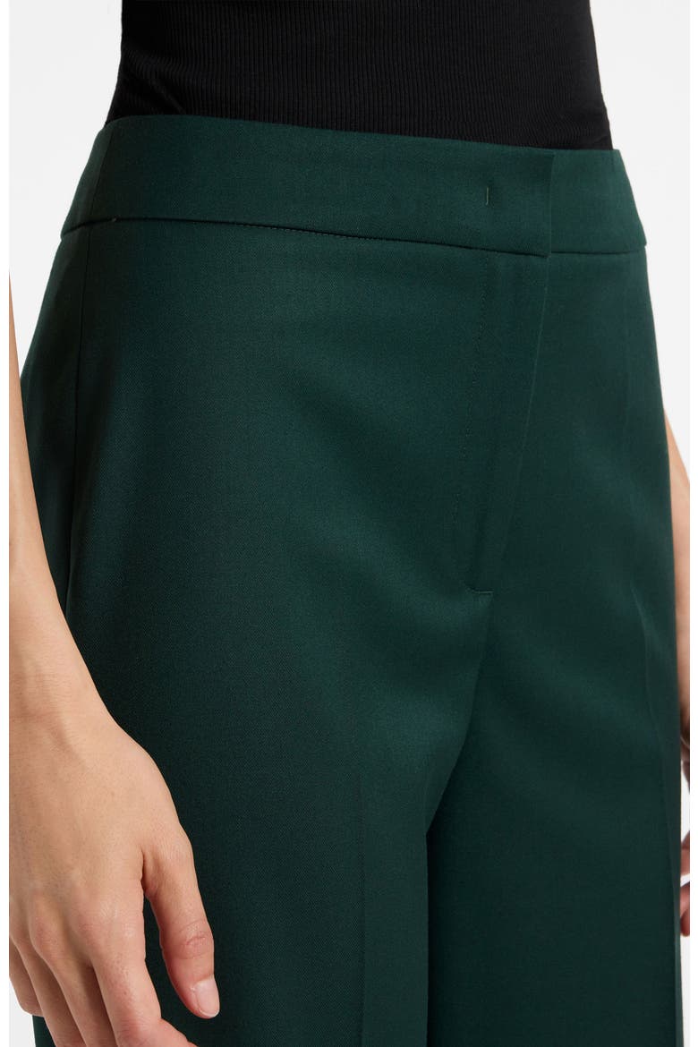 Camila Wide Leg Pant in Soft Stretch Twill, Alternate, color, Evergreen