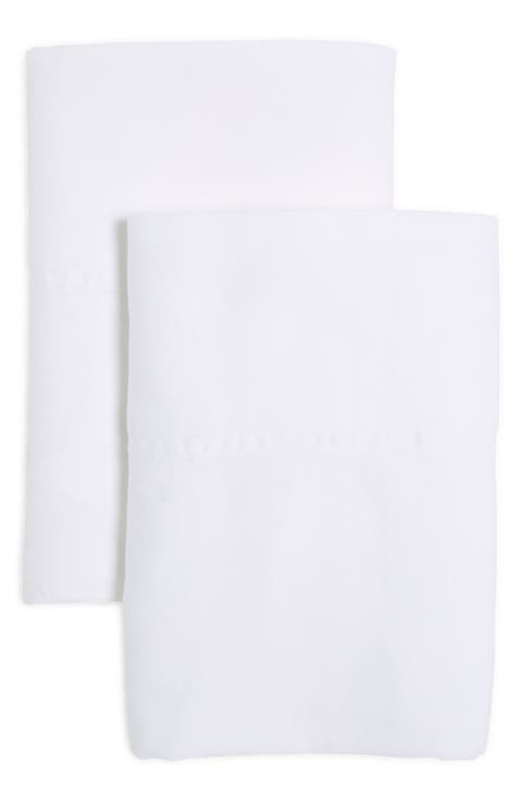Set of 2 300 Thread Count Sateen Pillowcases