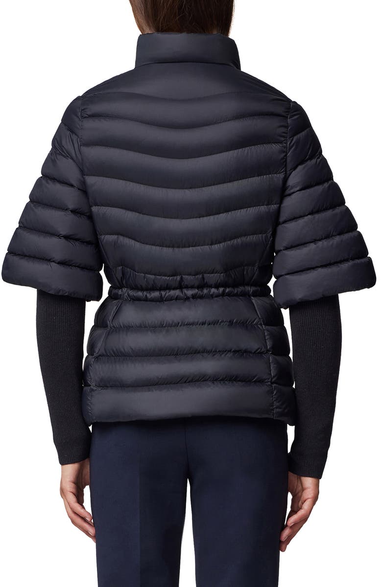 Soia & Kyo Skye Water Repellent Mixed Media Down Puffer Coat, Alternate, color, 