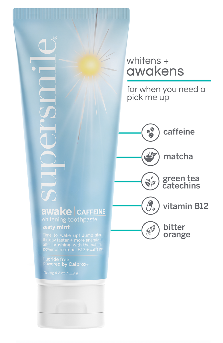 Supersmile Awake Professional Whitening Toothpaste, Alternate, color, White