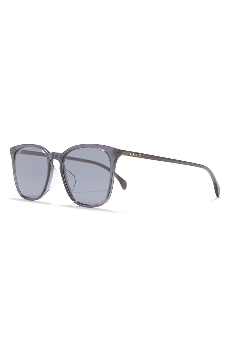 Gucci 55mm Square Sunglasses, Alternate, color,