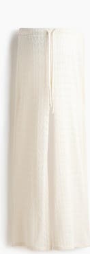 H&M Mama Pointelle-knit Drawstring Trousers