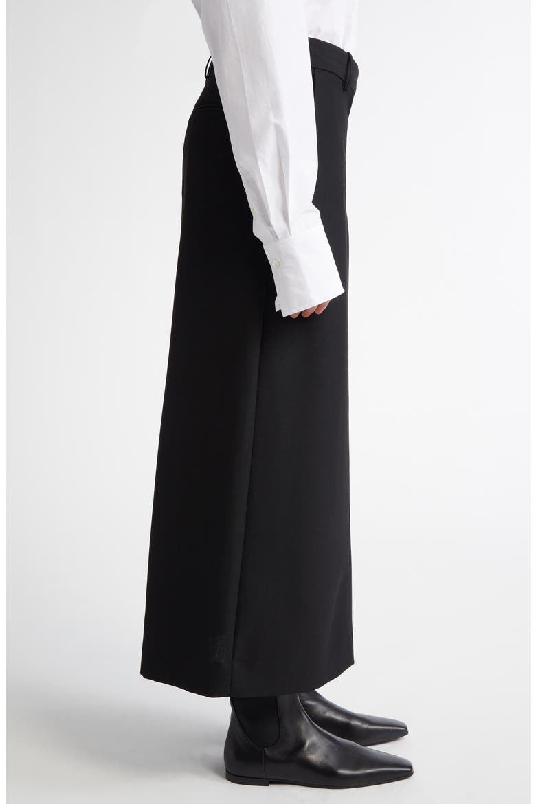 Low Waist Straight Skirt, Alternate, color, BLACK