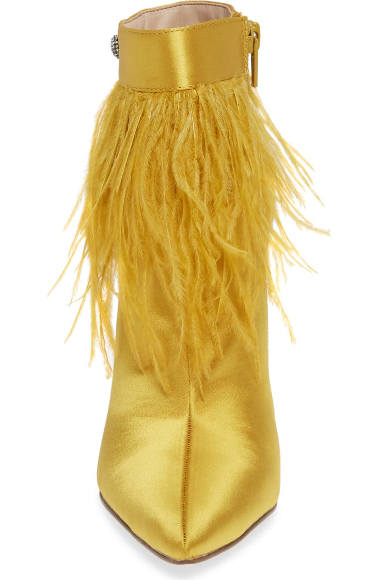 Nina Danella Feather Bootie, Alternate, color,