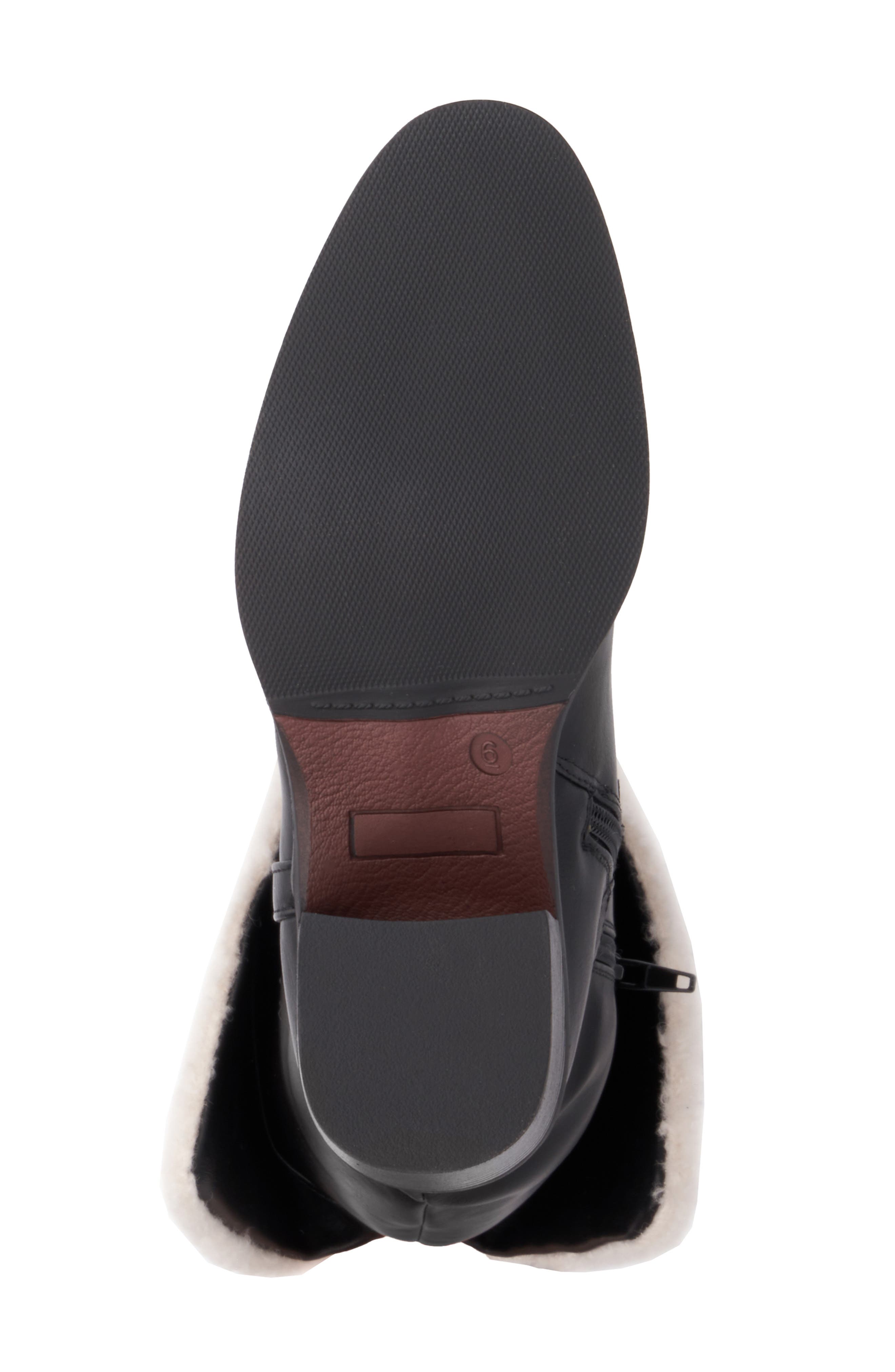 NEW YORK AND COMPANY Devi Faux Shearling Cuff Boot, Alternate, color, 