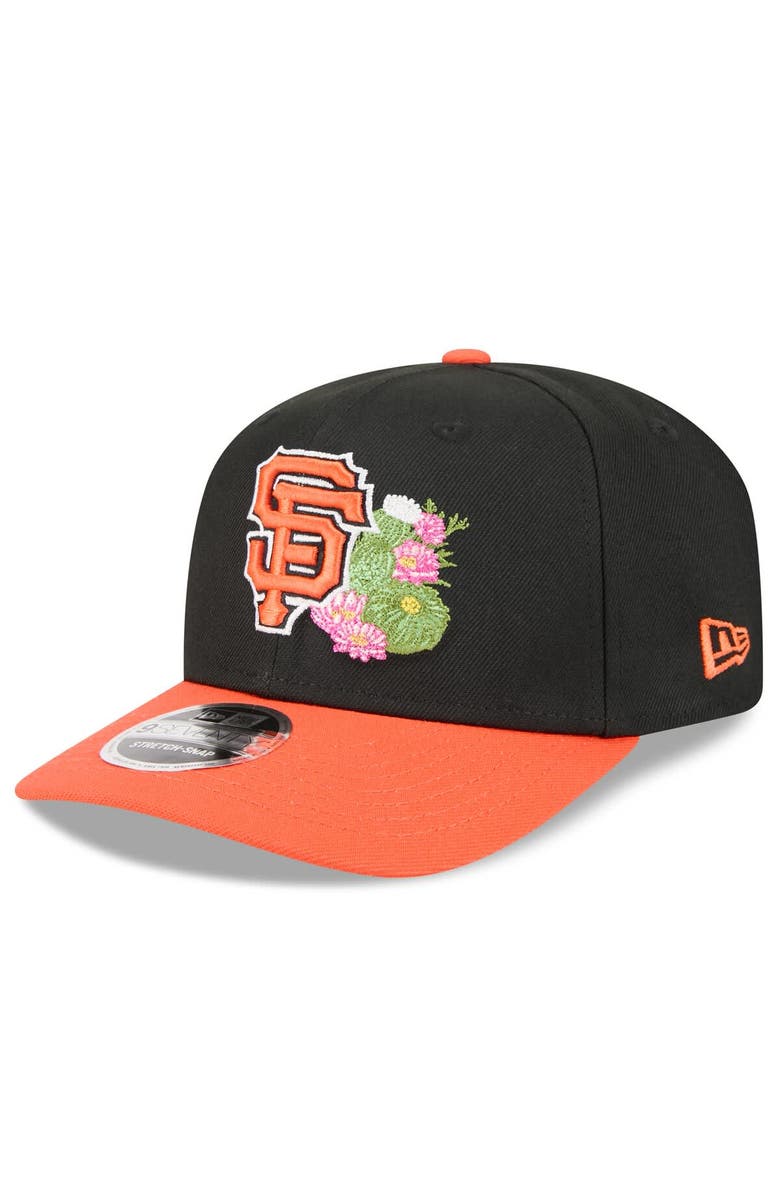 New Era Men's New Era Black/Orange San Francisco Giants 2026 Spring Training 9SEVENTY Adjustable Hat, Alternate, color,