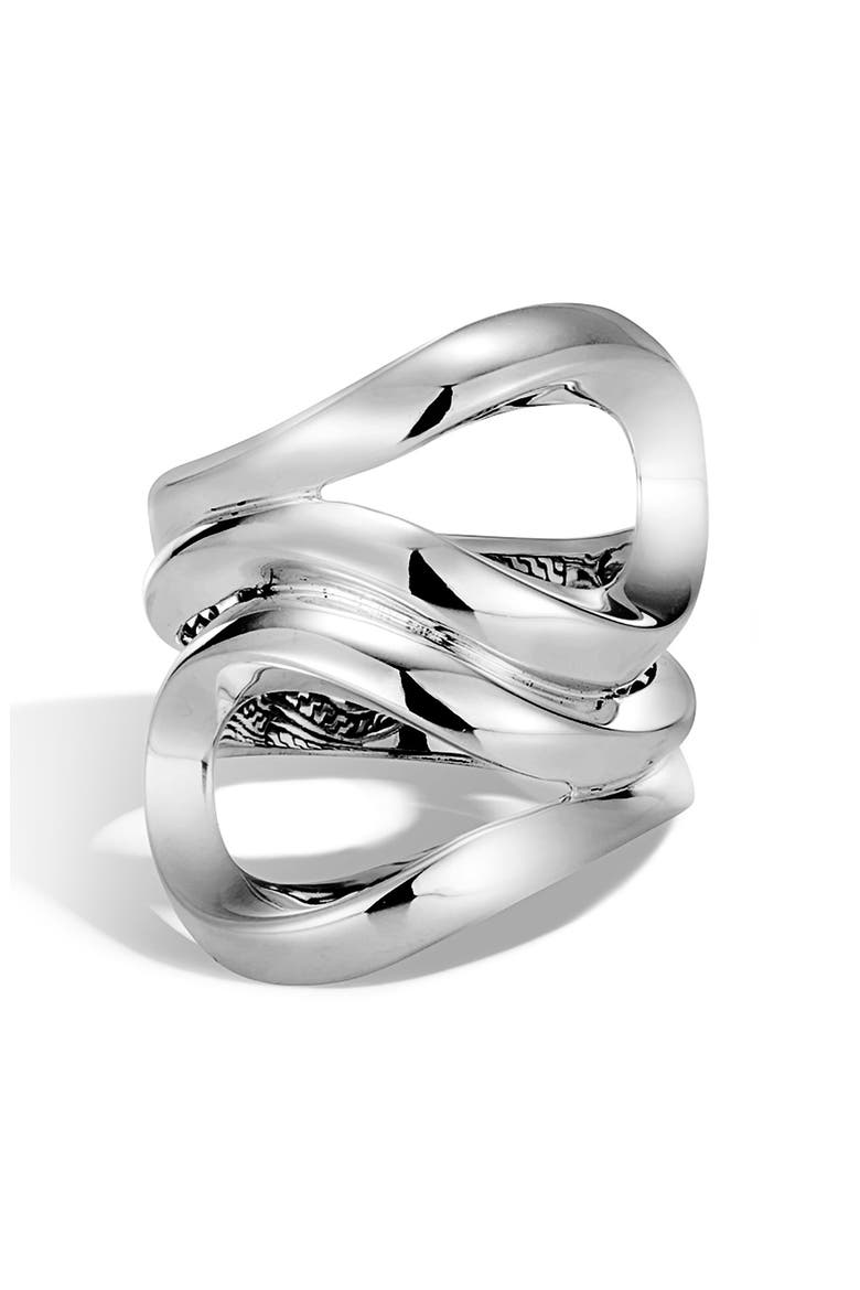 Asli Classic Chain Link Ring, Alternate, color, SILVER