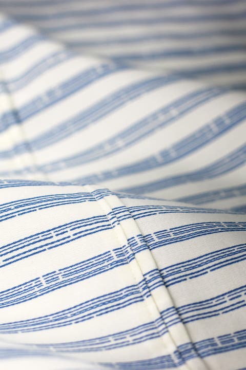 Stripe 400 Thread Count Cotton Duvet Set