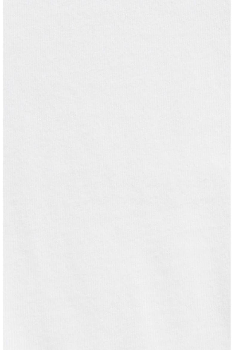 Kids' Flutter Sleeve Cotton T-Shirt, Alternate, color, WHITE