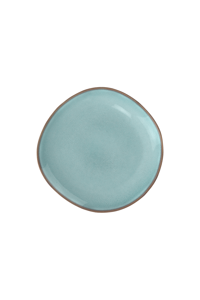 Lave Glace Dinner Plate, Main, color, Blue Green