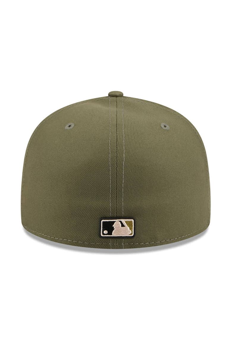 New Era Men's New Era  Olive Texas Rangers 2026 Armed Forces Day 59FIFTY Fitted Hat, Alternate, color, Olive