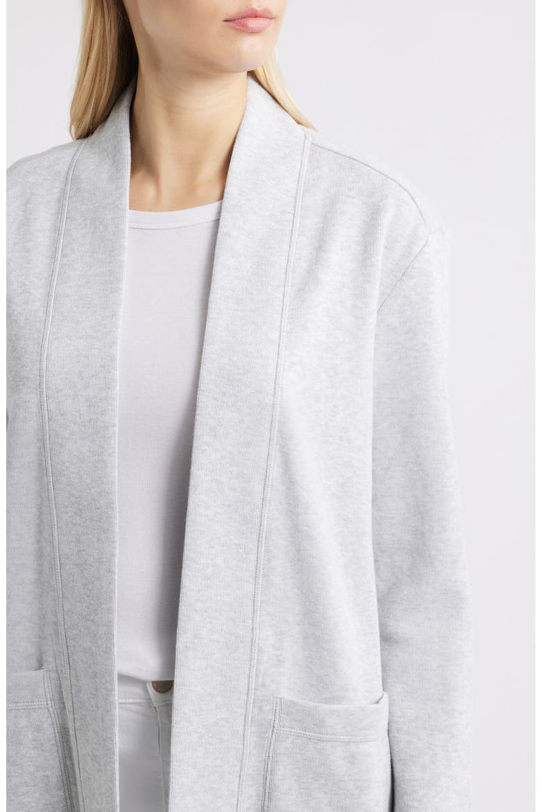 Aruba Open Front Cardigan, Alternate, color, SUMMER GREY HTHR