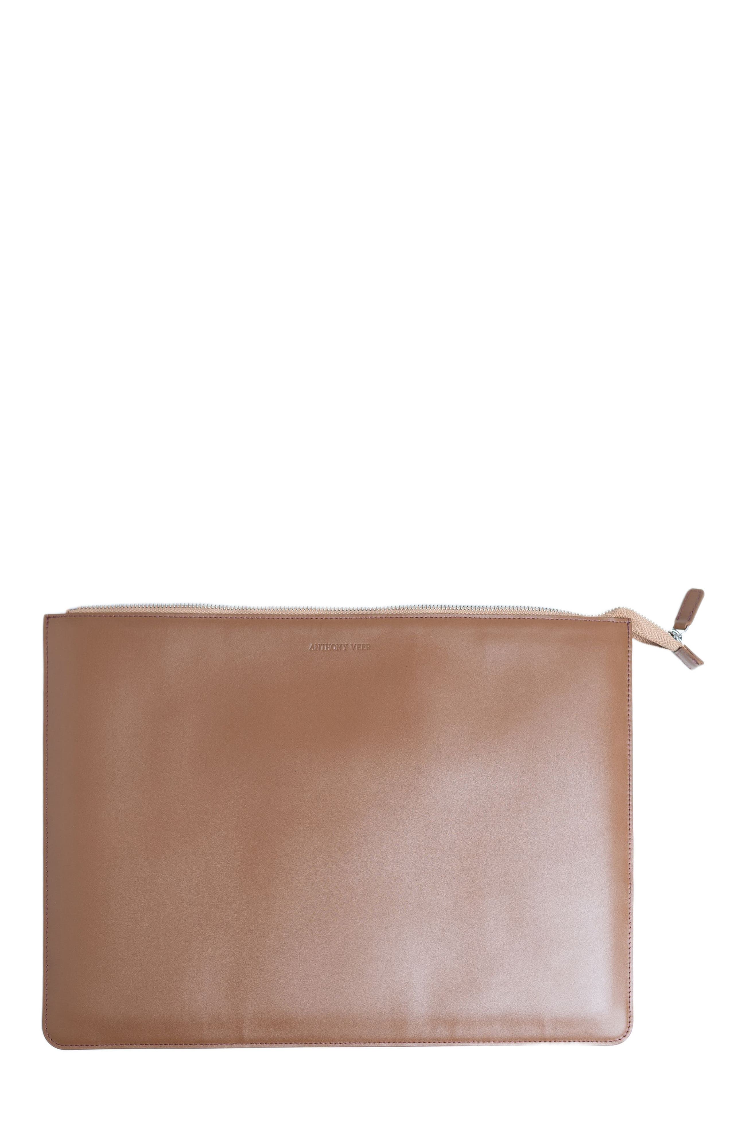 Kay Laptop Folio, Alternate, color, Brown