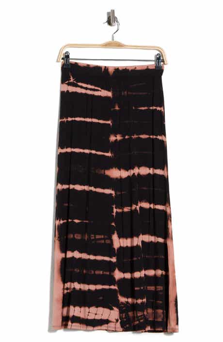 GO COUTURE Slit Maxi Skirt