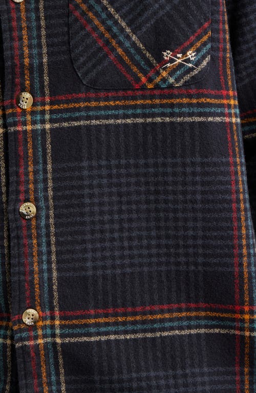 Dark Seas Blanton Cotton Button-up Shirt In Multi