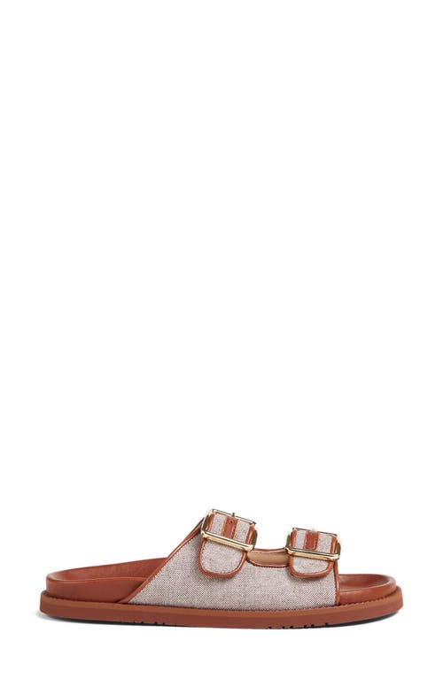 Lk Bennett Ionna Slide Sandal In Tan