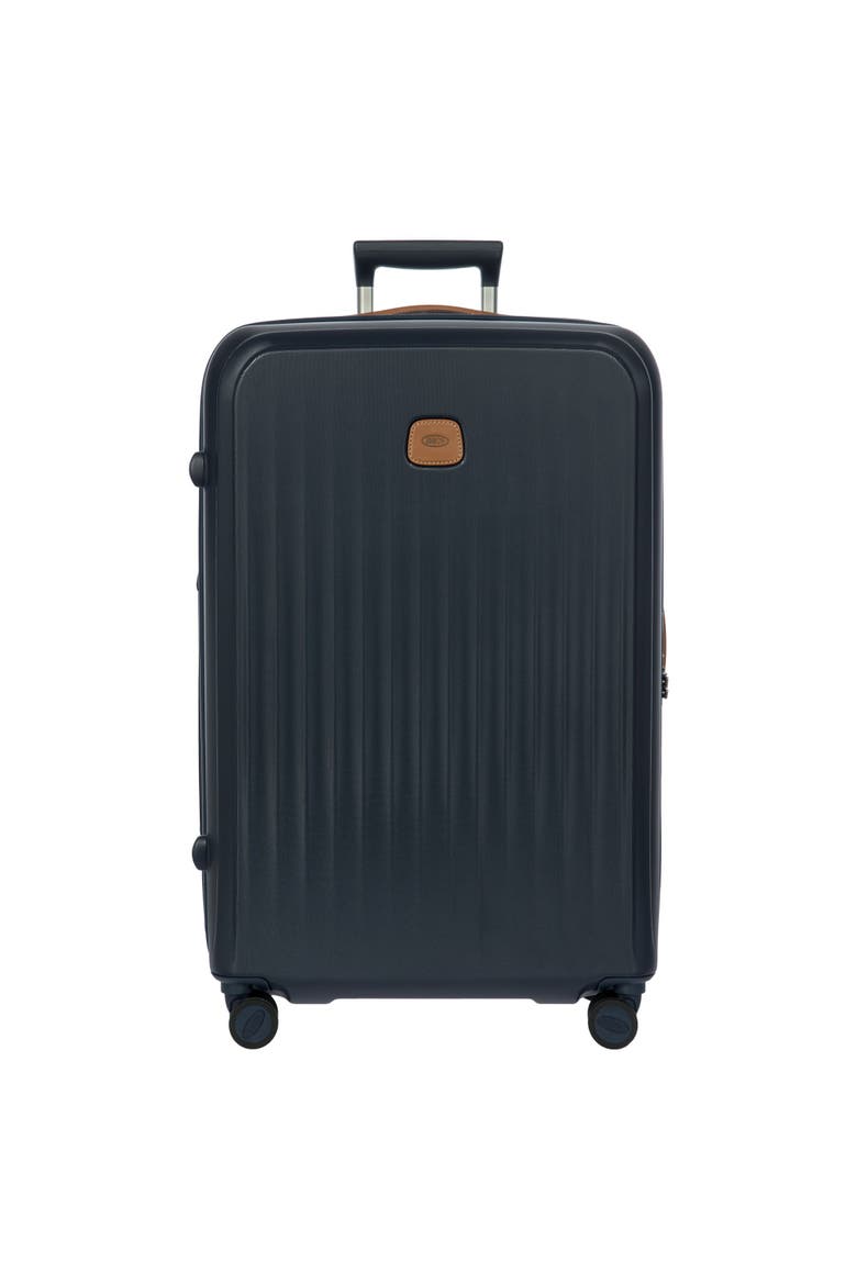 Taormina Hardside Expandable 30" Large Checked Spinner Luggage, Main, color, Blue