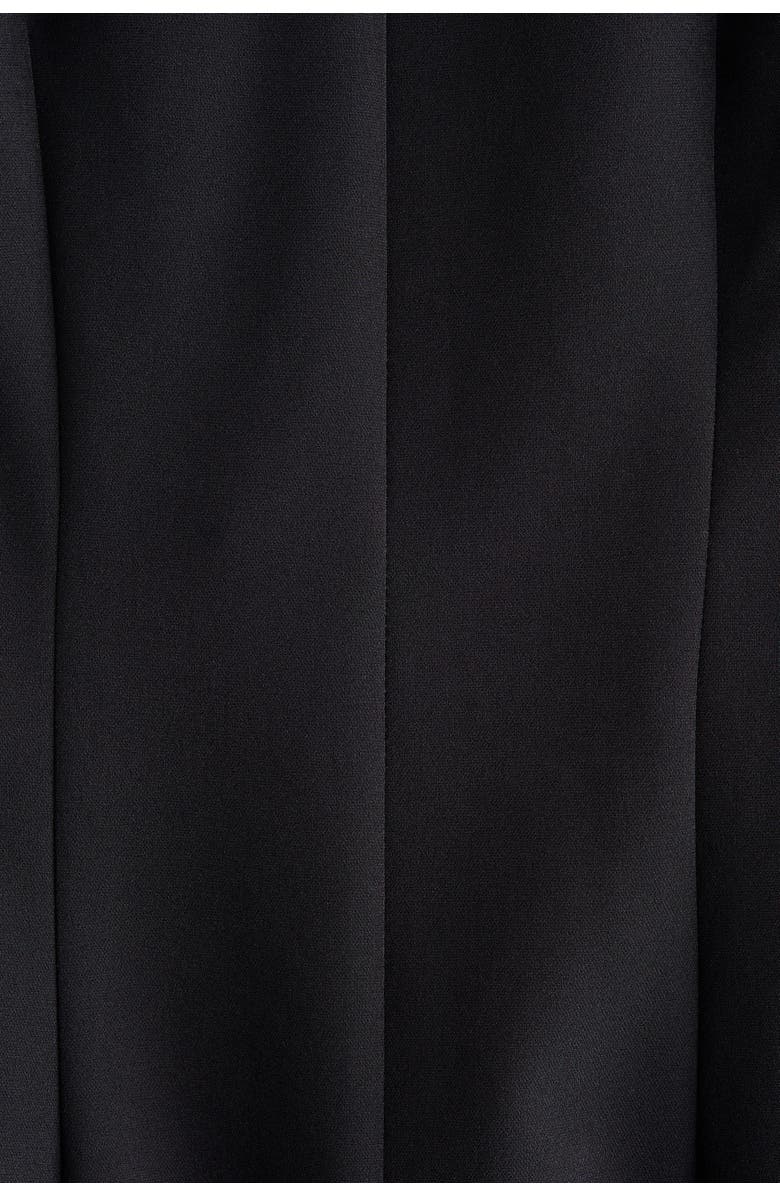 H&M Open-back Dress, Alternate, color, Black