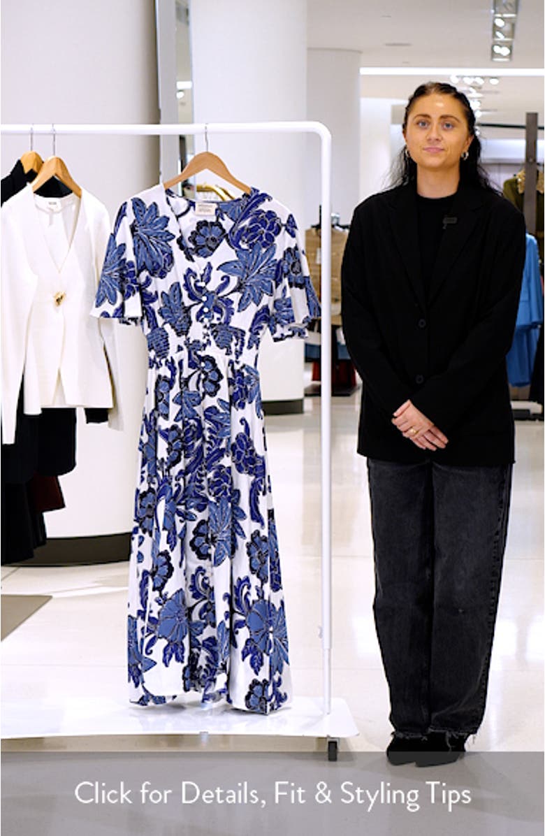 Harlow Floral Dress, sales video thumbnail