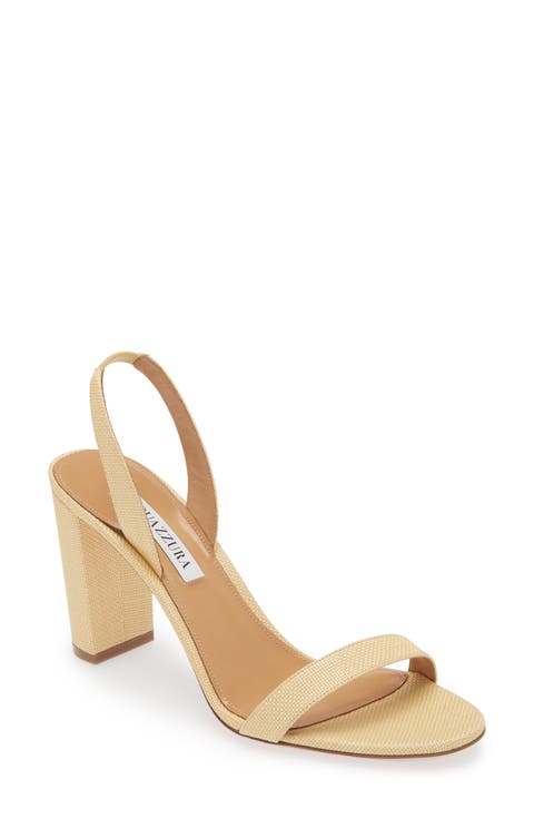 So Nude Slingback Sandal (Women)