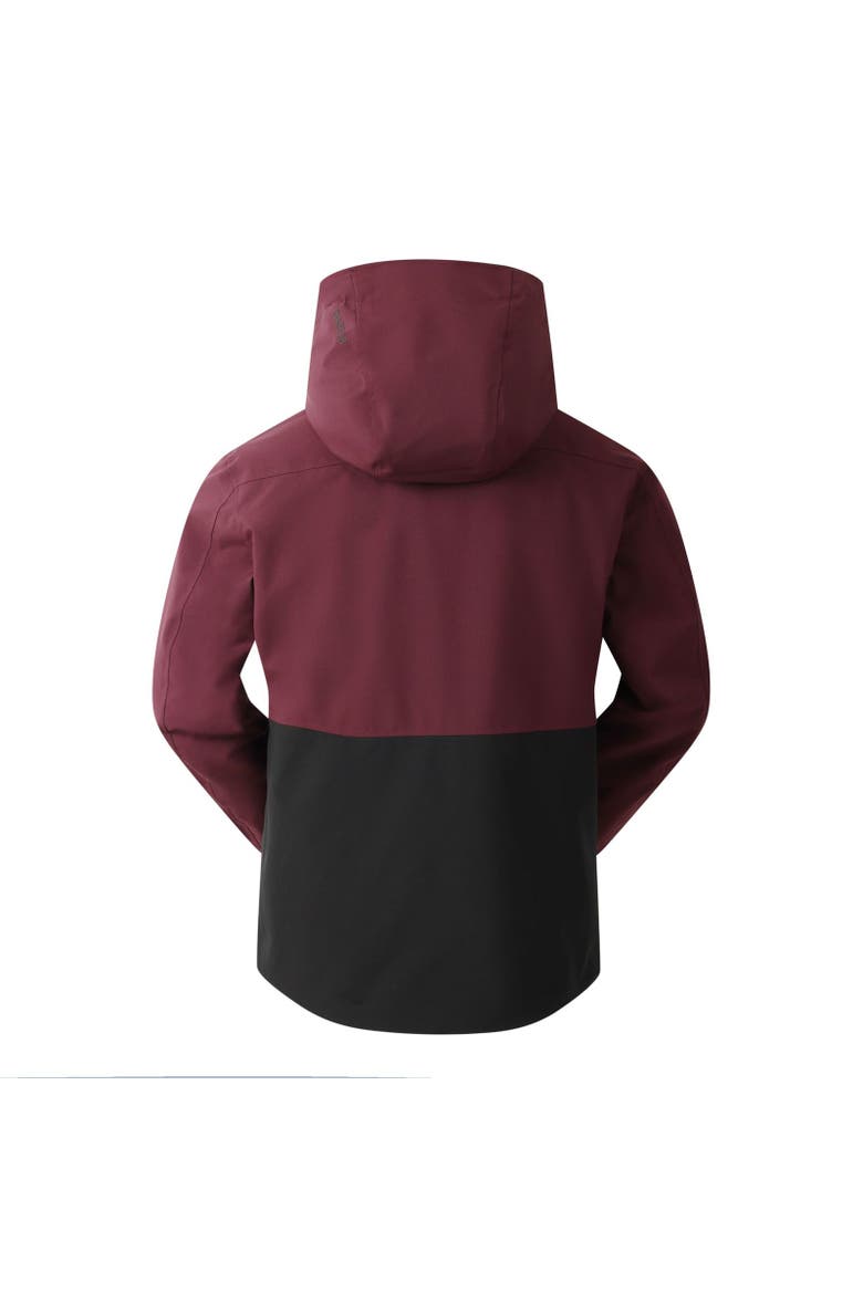 Baseplate Iii Ski Jacket, Alternate, color, Black and Fig