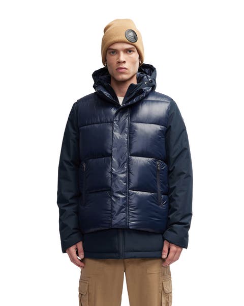 Men's Kiet 3 In 1 Padded Jacket with Inner Removable Lightweight Vest