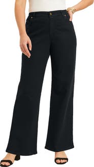 June + Vie June Fit Wide-Leg Jeans