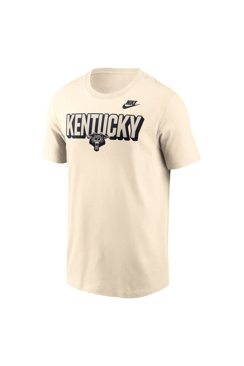 Men's Nike Natural Kentucky Wildcats Bold Fashion T-Shirt, Alternate, color, Natural