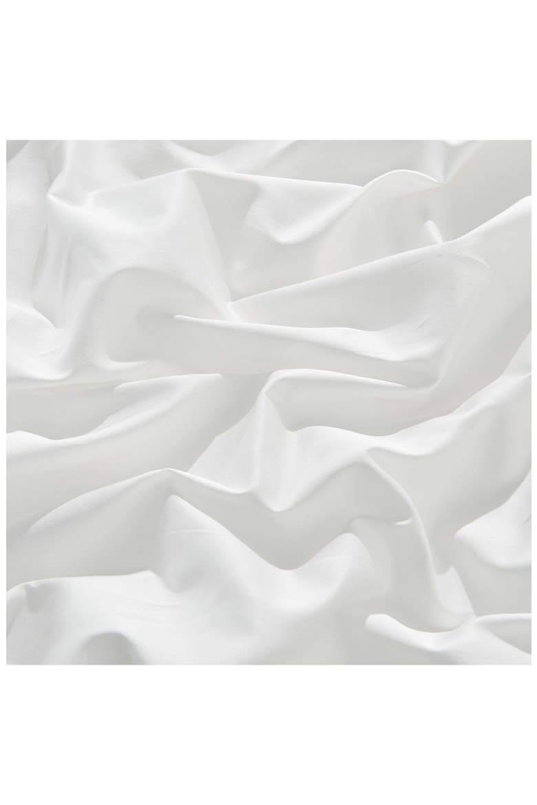 LuxeSoft Organic Cotton Sateen Duvet Cover, Alternate, color, SNOW