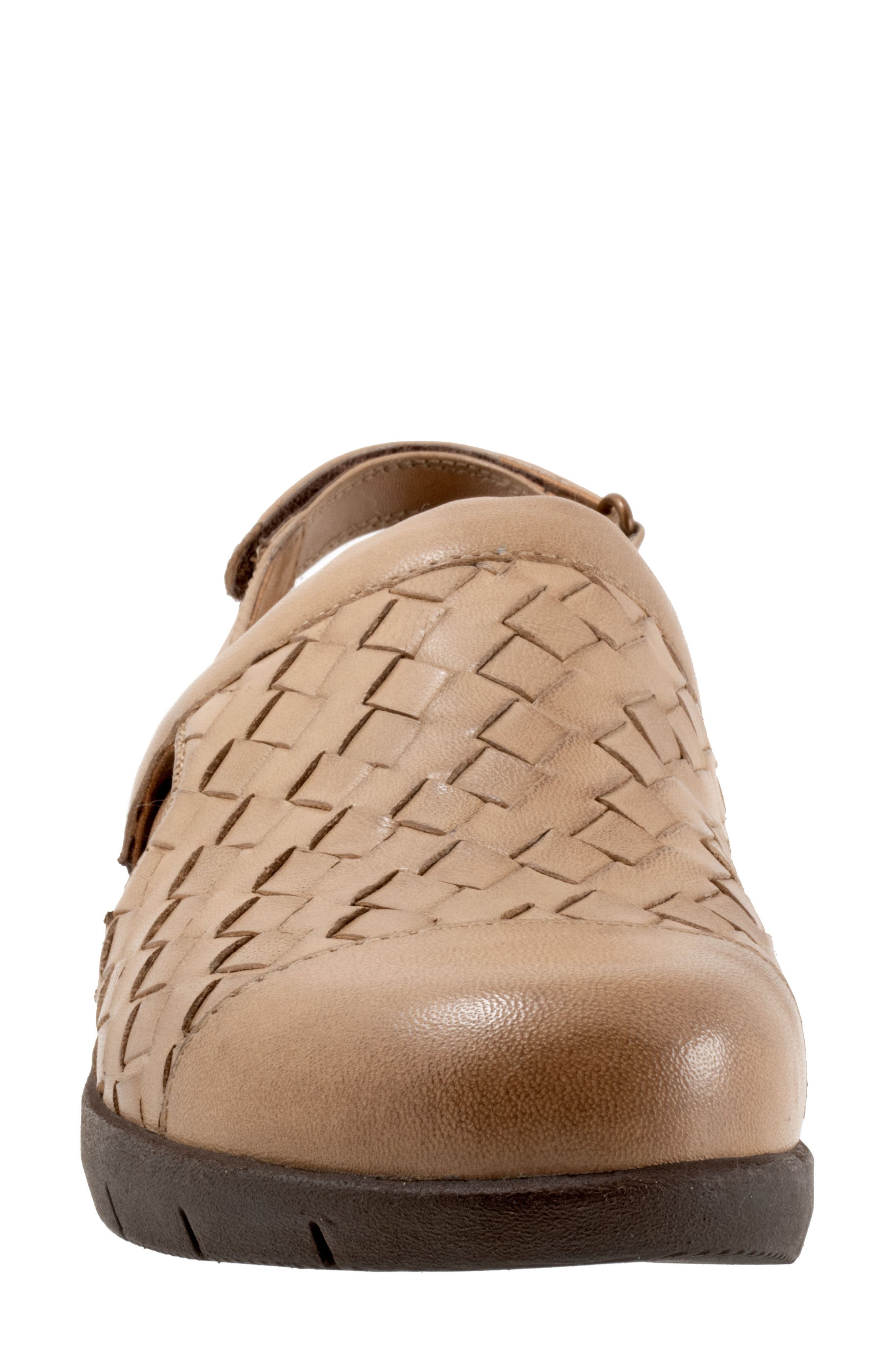 Salina II Woven Clog, Alternate, color, CEMENT