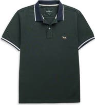 Rodd & Gunn New Lynn Sports Fit Tipped Cotton Piqué Polo