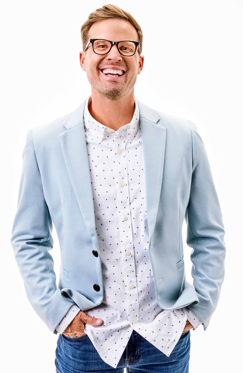 eyebobs The Director 46mm Square Reading Glasses, Alternate, color, Black Pearl Backside