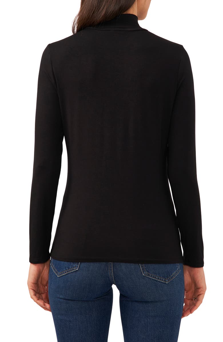 Vince Camuto Mock Neck Blouse, Alternate, color, 