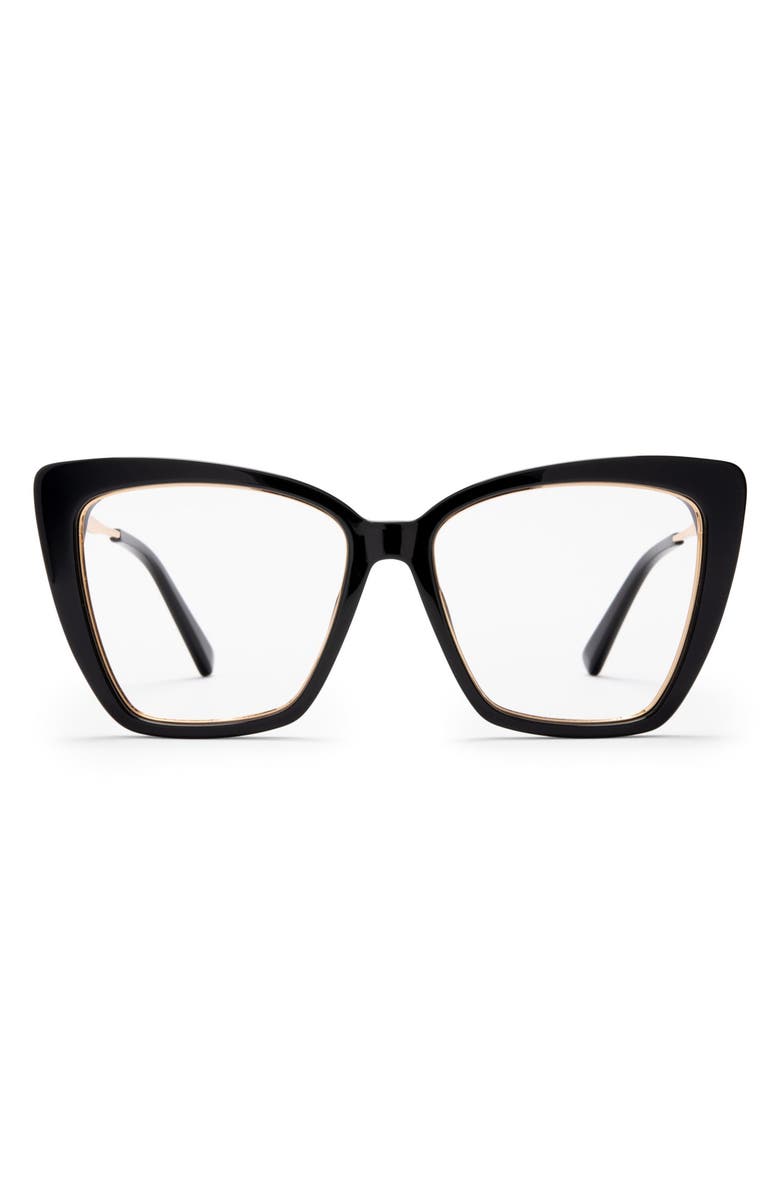 DIFF Becky IV 57mm Blue Light Blocking Reading Glasses, Main, color, 