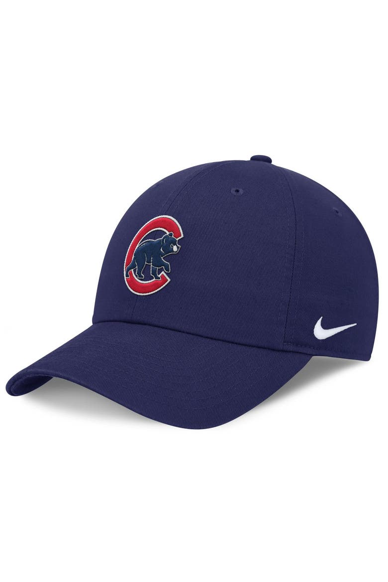 Men's Nike Royal Chicago Cubs Club Adjustable Hat, Main, color, Royal
