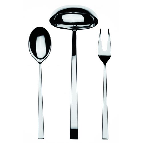 Mepra Atena Serving Set - 3 Pieces in Silver  product