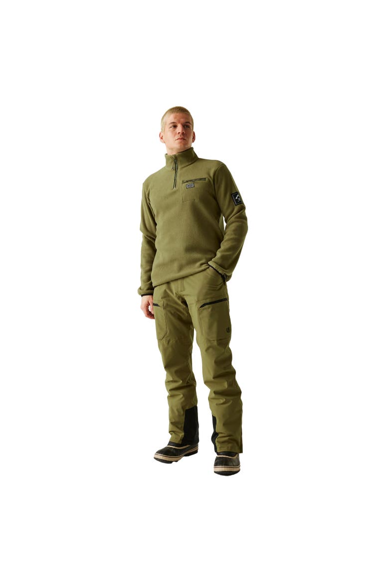 Affinity Mountain Fleece Top, Alternate, color, Martini Olive