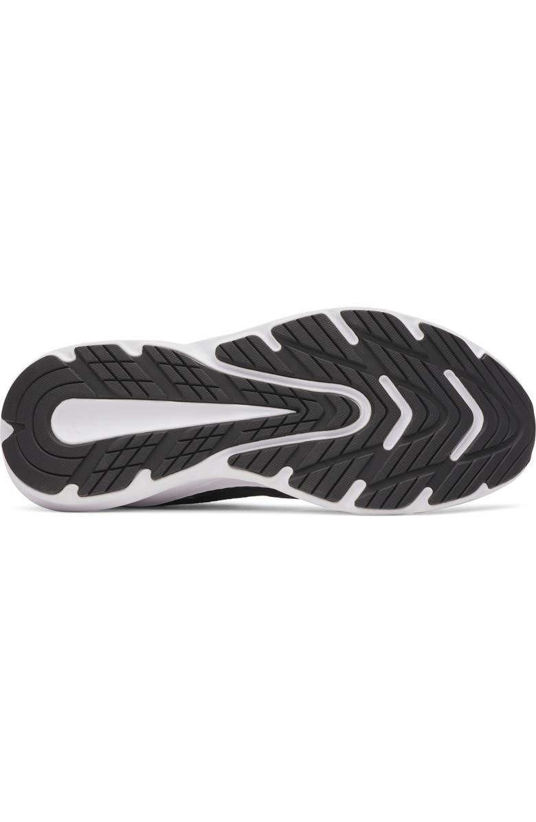 Under Armour UA Charged+ Turbulence 3 Running Shoe, Alternate, color, Black / Black / White