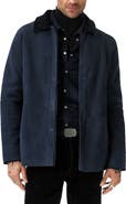 John Varvatos Essex Suede Jacket