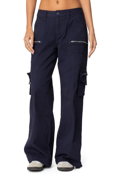 Kimmie Wide Leg Cargo Pants