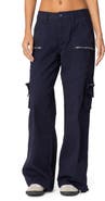 EDIKTED Kimmie Wide Leg Cargo Pants