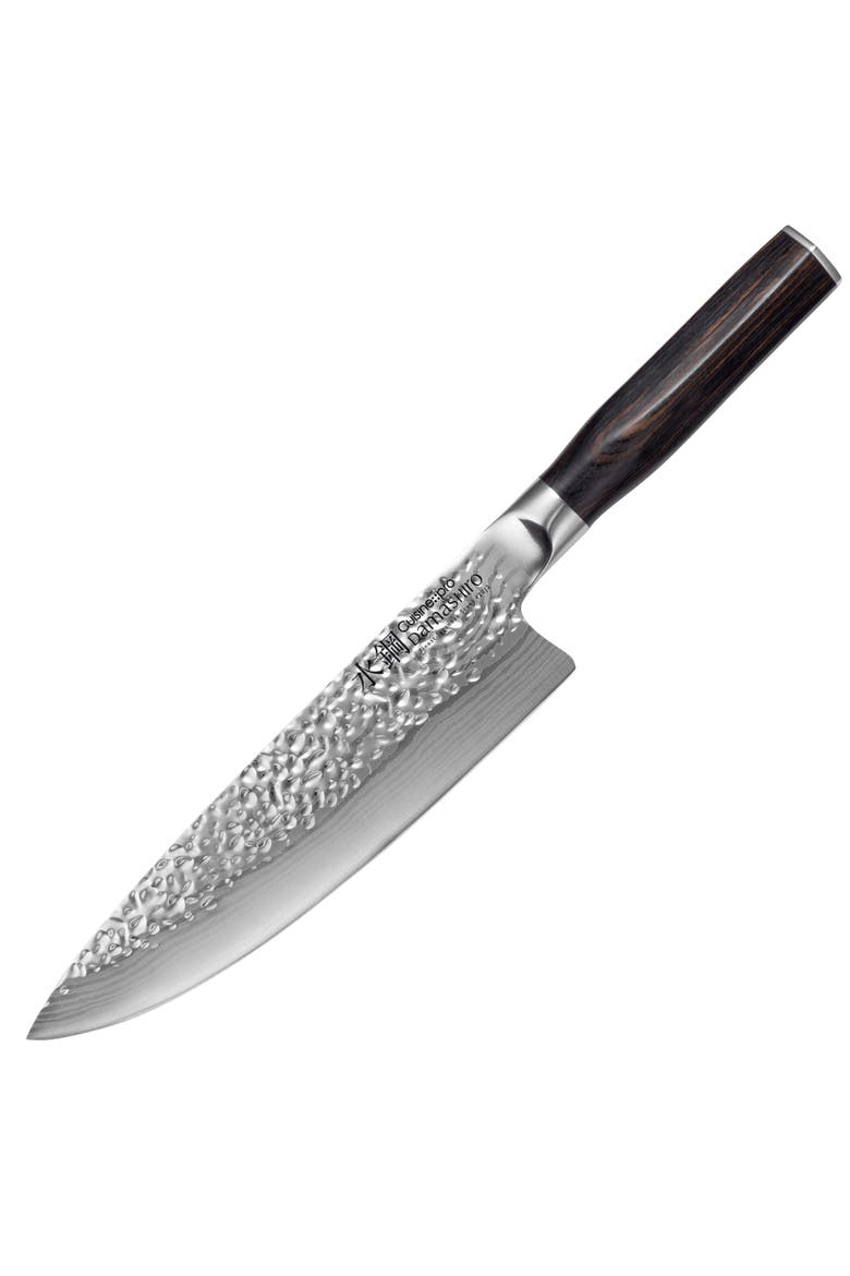 Damashiro EMPEROR® 8" Chef's Knife, Main, color, Silver