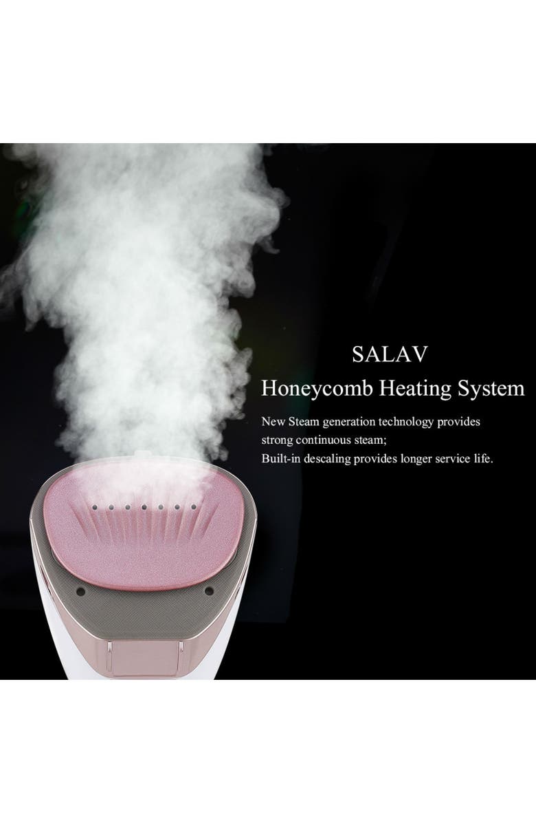 SALAV Rose Gold HS-100 Duopress Hand Held Garment Steamer & Iron, Alternate, color,