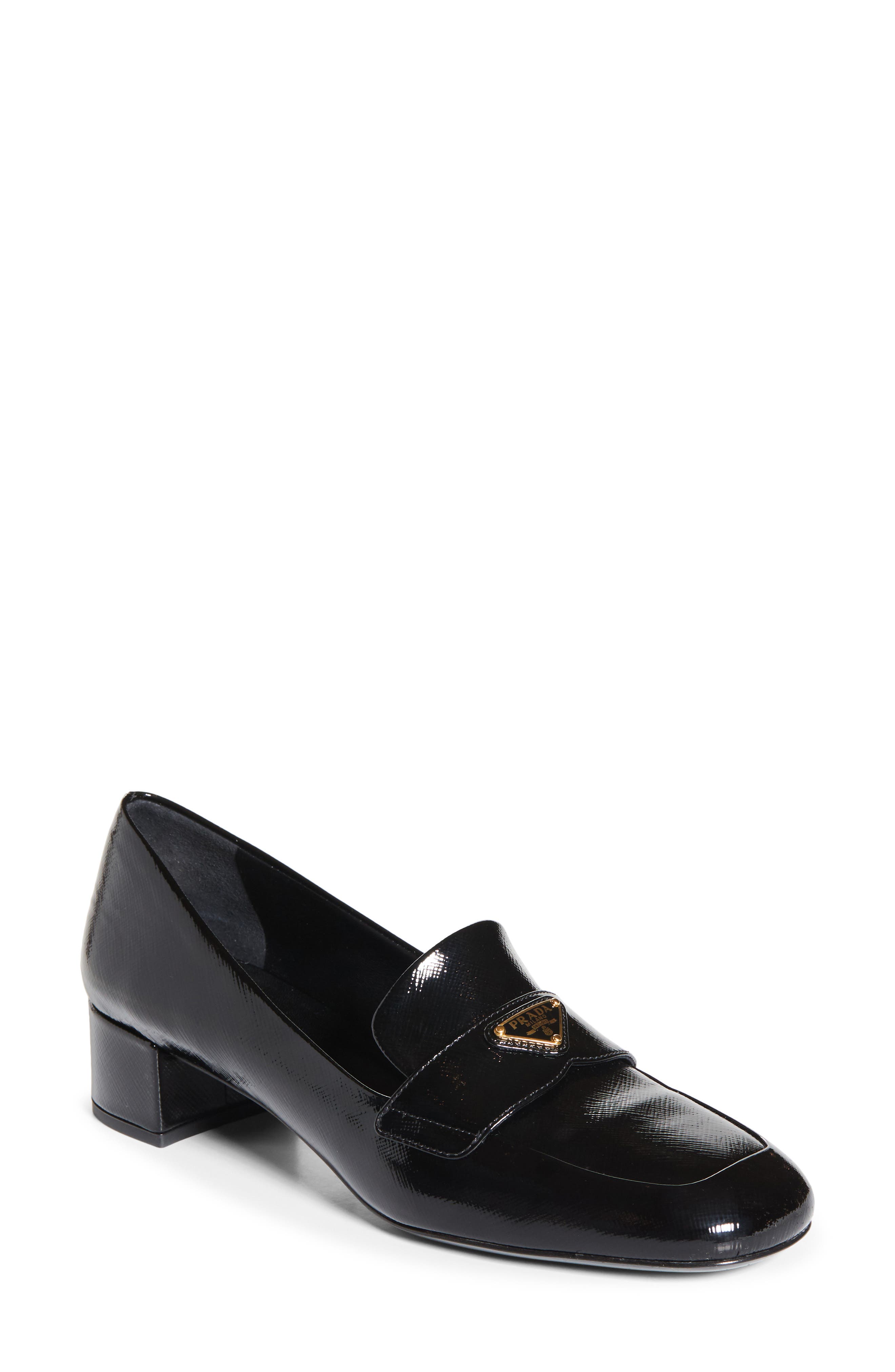 Prada Mocassini Loafer Pump, Main, color, 