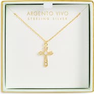 ARGENTO VIVO Cross Pendant Necklace