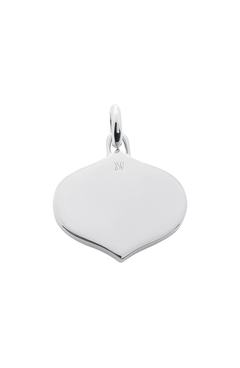 Monica Vinader Lotus Pendant, Alternate, color, Silver