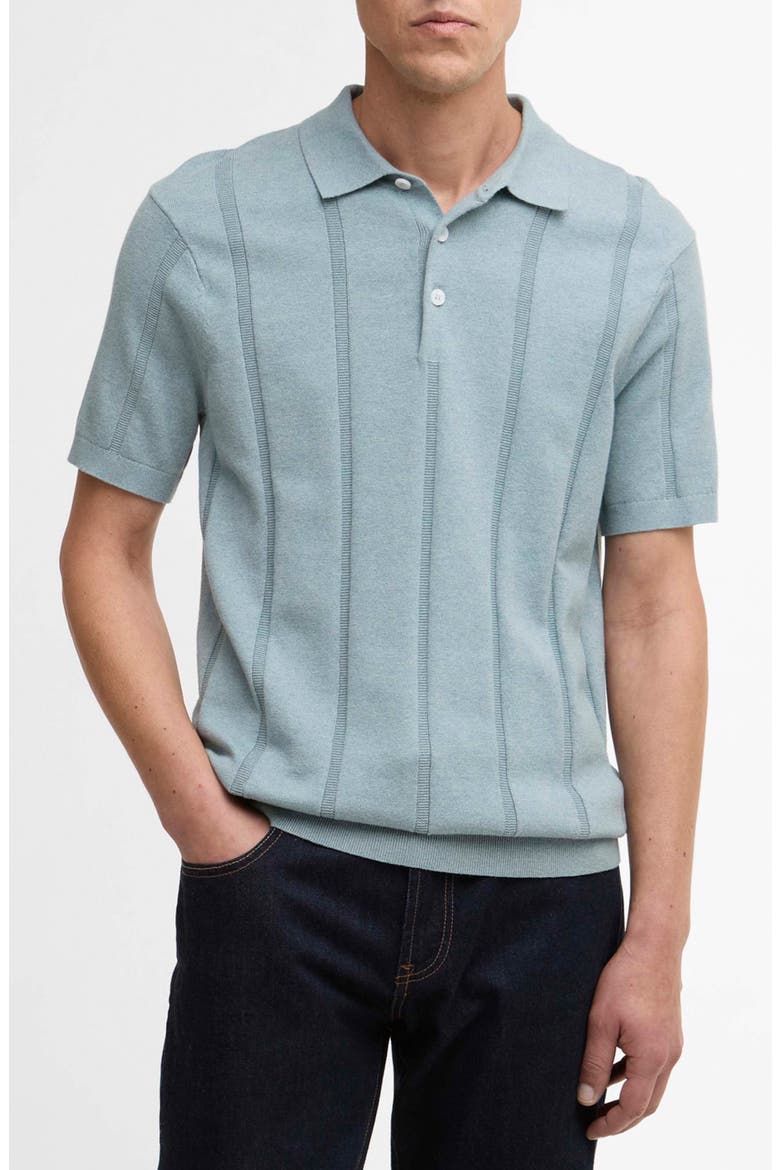 Wellburn Rib Polo, Main, color, SLATE