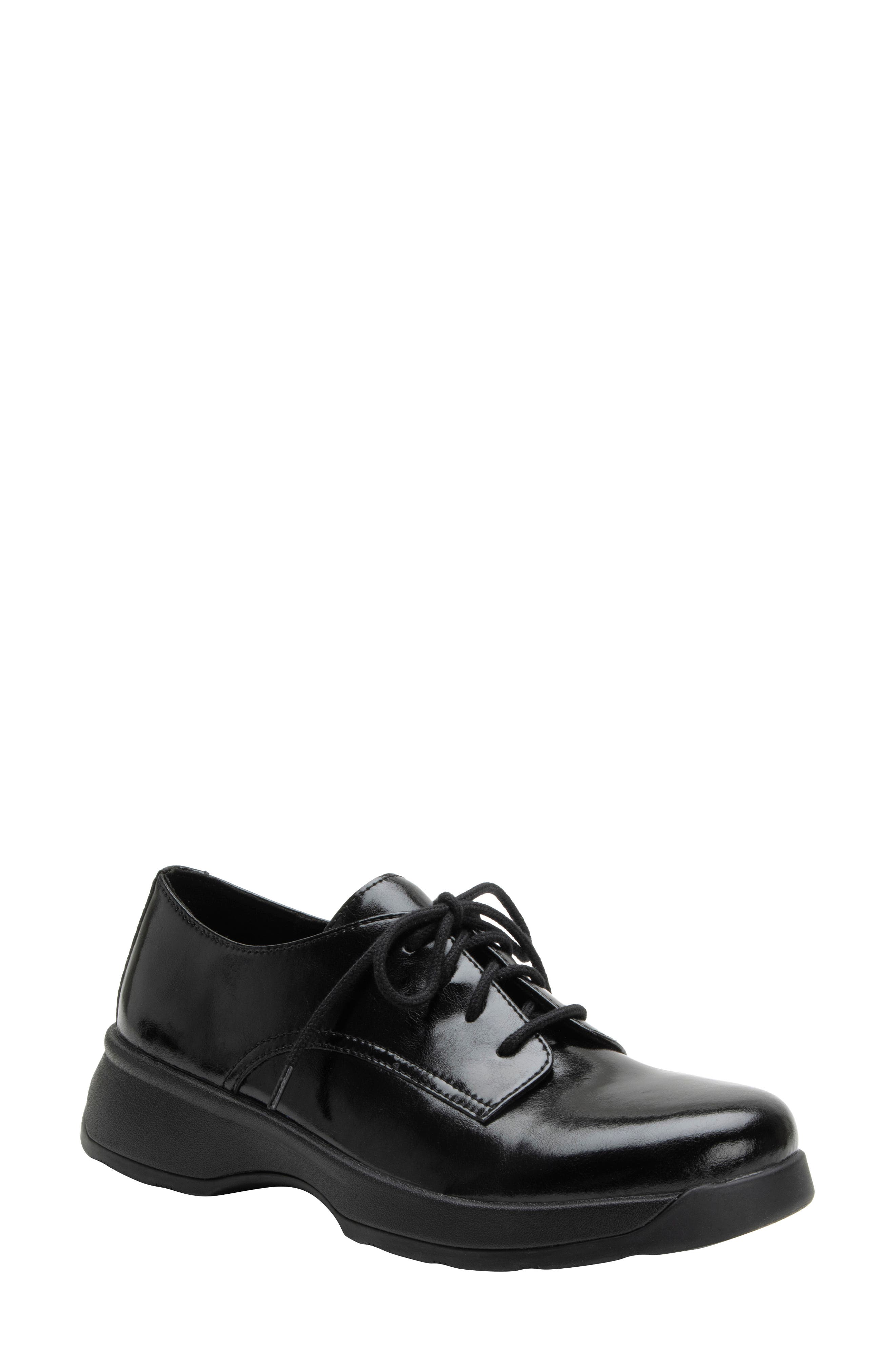 Alegria by PG Lite Joclyn Platform Derby, Main, color, Dapper Black
